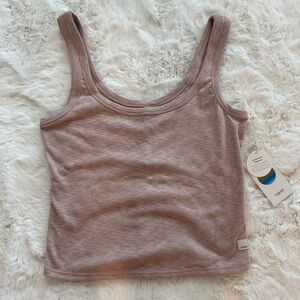 NWT vuori pink tank top size large